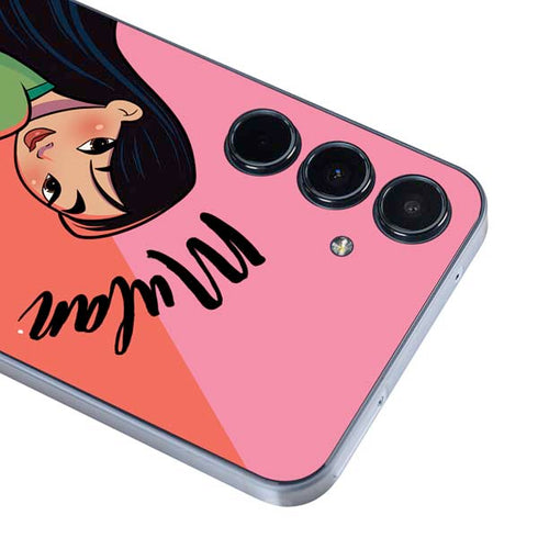 Disney Princess Mulan Art Galaxy A55 5G Skin