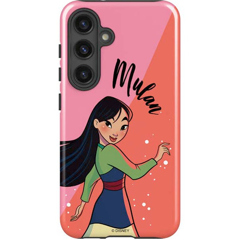 Disney Princess Mulan Art Galaxy S25 Impact Case