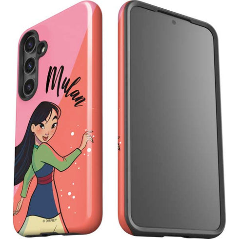 Disney Princess Mulan Art Galaxy S25 Impact Case