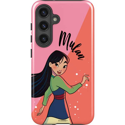 Disney Princess Mulan Art Galaxy S25 Plus Impact Case