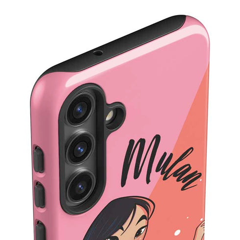 Disney Princess Mulan Art Galaxy S25 Plus Impact Case