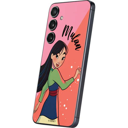 Disney Princess Mulan Art Galaxy S25 Plus Skin