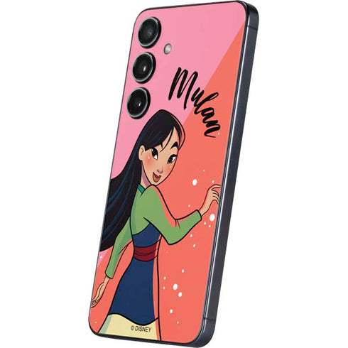 Disney Princess Mulan Art Galaxy S24 Skin