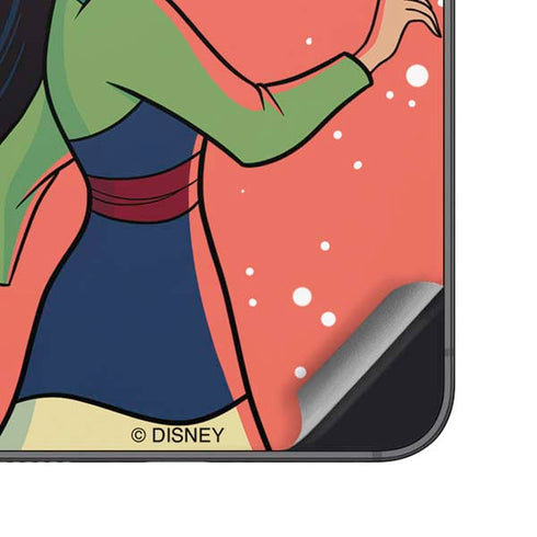 Disney Princess Mulan Art Galaxy S24 Skin