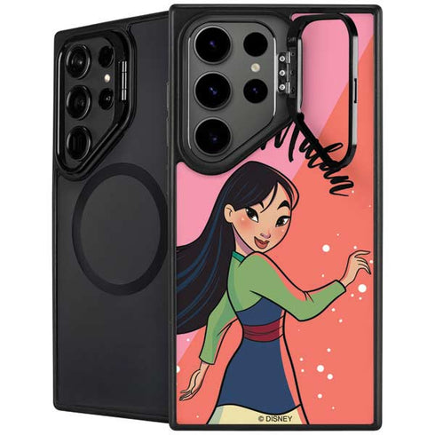 Disney Princess Mulan Art Galaxy S25 Ultra Kickstand Case