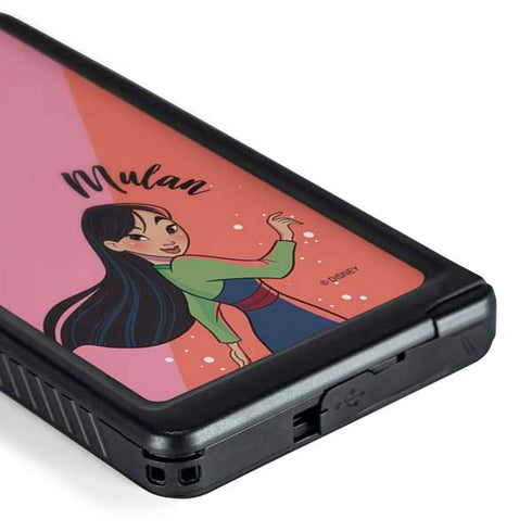 Disney Princess Mulan Art Galaxy S24 Ultra Waterproof Case