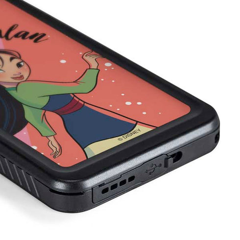 Disney Princess Mulan Art Galaxy S24 Waterproof Case