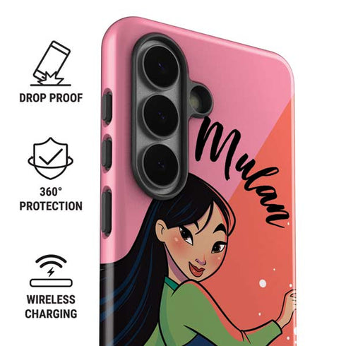 Disney Princess Mulan Art Galaxy S26 Impact Case