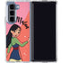 Disney Princess Mulan Art Galaxy Z Fold5 5G Clear Case