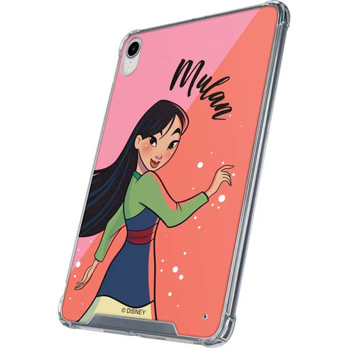 Disney Princess Mulan Art iPad 11th Gen (2025) Clear Case