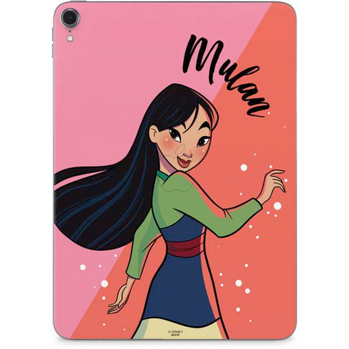 Disney Princess Mulan Art Apple iPad Pro Skin