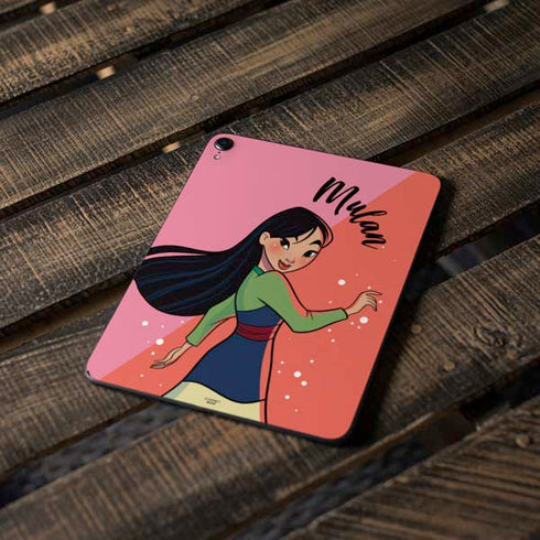 Disney Princess Mulan Art Apple iPad Pro Skin