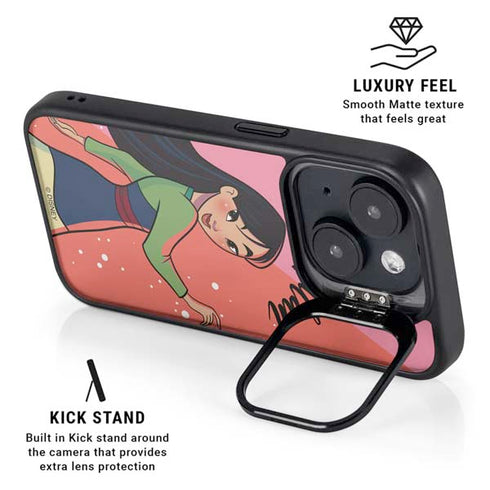 Disney Princess Mulan Art iPhone 13 Kickstand Case