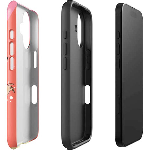 Disney Princess Mulan Art iPhone 16 Impact Case