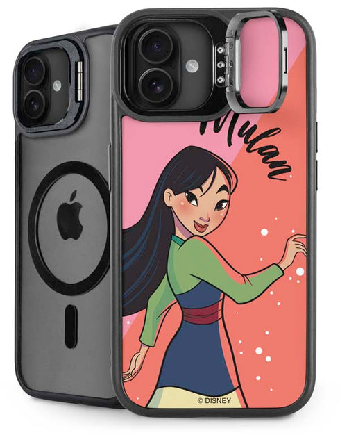 Disney Princess Mulan Art iPhone 16 Plus Kickstand Case