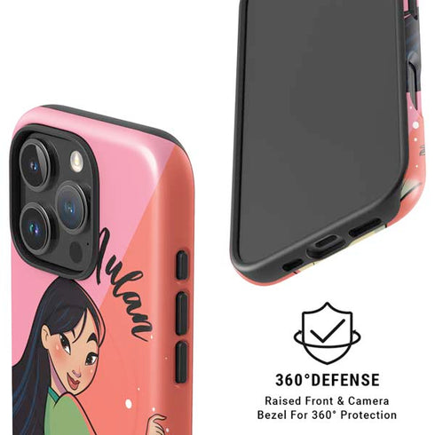 Disney Princess Mulan Art iPhone 16 Pro Max Magsafe Impact Case