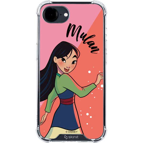 Disney Princess Mulan Art iPhone 16e Clear Case