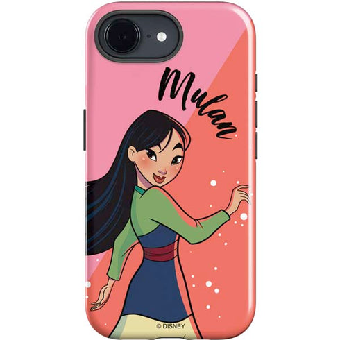 Disney Princess Mulan Art iPhone 16e Impact Case