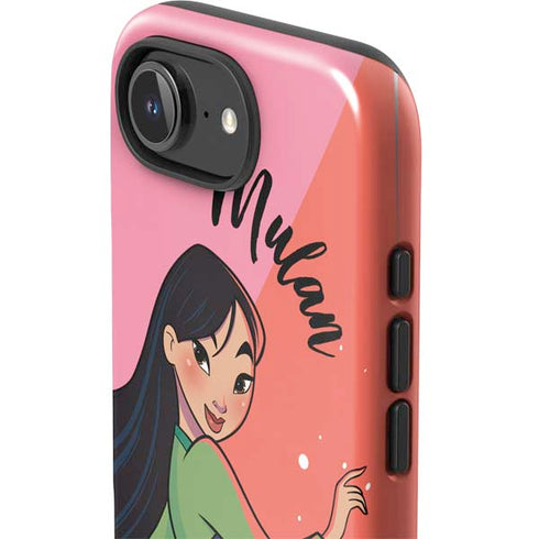 Disney Princess Mulan Art iPhone 16e Impact Case