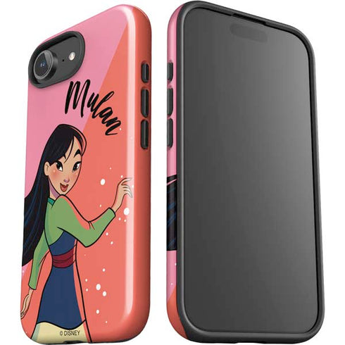 Disney Princess Mulan Art iPhone 16e Impact Case