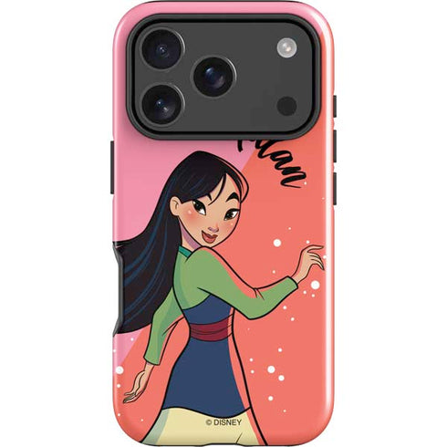 Disney Princess Mulan Art iPhone 18 Pro Impact Case