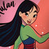 Disney Princess Mulan Art Dell Latitude Skin