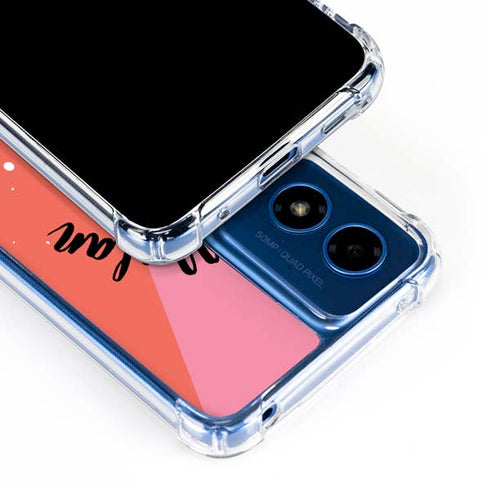 Disney Princess Mulan Art Moto G 5G (2024) Clear Case