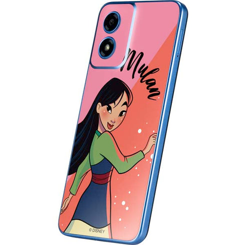 Disney Princess Mulan Art Moto G Play 4G (2024) Skin
