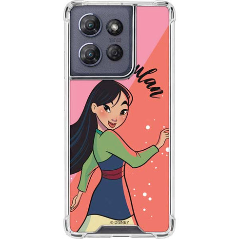 Disney Princess Mulan Art Moto G Play 5G (2025) Clear Case