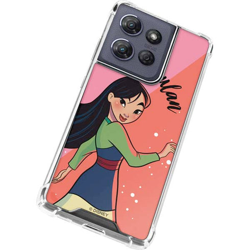 Disney Princess Mulan Art Moto G Play 5G (2025) Clear Case
