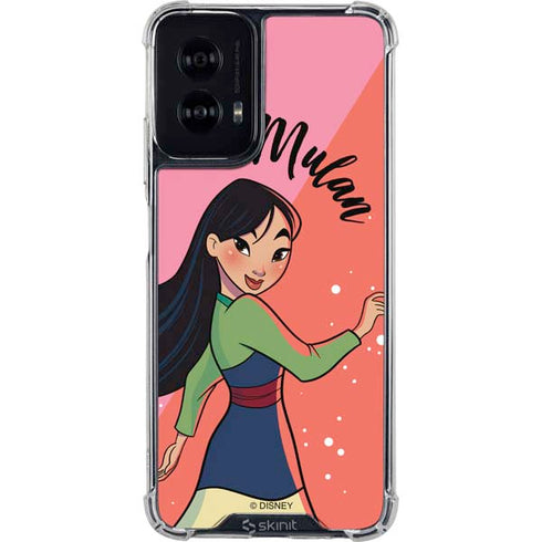 Disney Princess Mulan Art Moto G Power 5G (2024) Clear Case