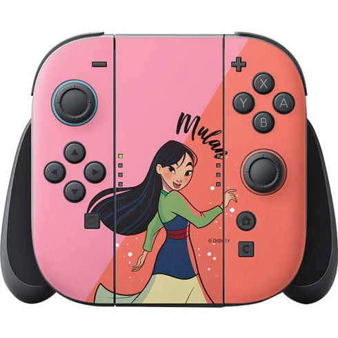 Disney Princess Mulan Art Nintendo Switch 2 (2025) Joy-Con Controller Skin