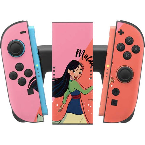 Disney Princess Mulan Art Nintendo Switch 2 (2025) Joy-Con Controller Skin