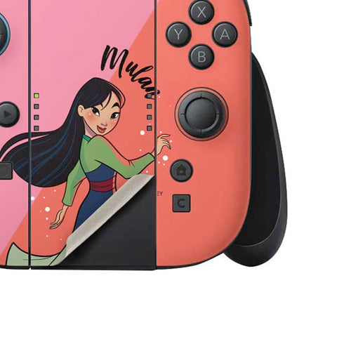 Disney Princess Mulan Art Nintendo Switch 2 (2025) Joy-Con Controller Skin