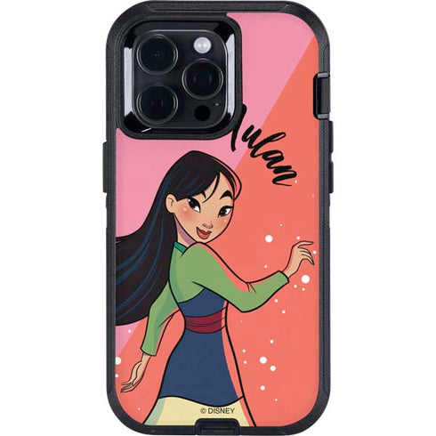 Disney Princess Mulan Art Otterbox Defender iPhone Skin