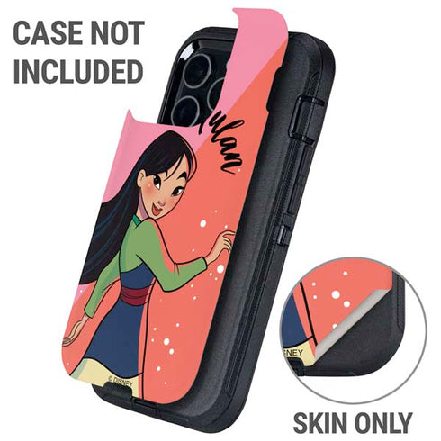 Disney Princess Mulan Art Otterbox Defender iPhone Skin