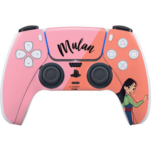 Disney Princess Mulan Art PlayStation PS5 Skins