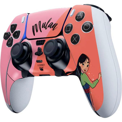 Disney Princess Mulan Art PS5 DualSense Edge Pro Controller Skin