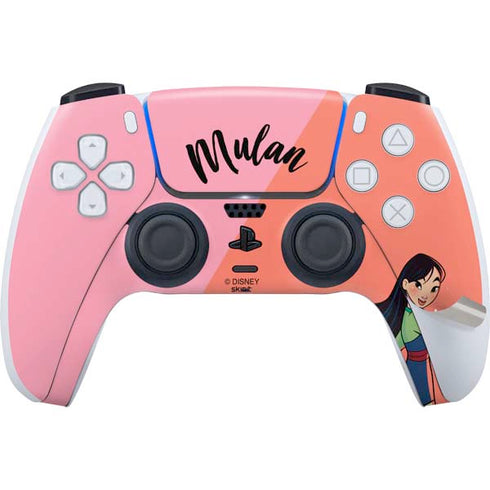 Disney Princess Mulan Art PS5 Pro Bundle Skin
