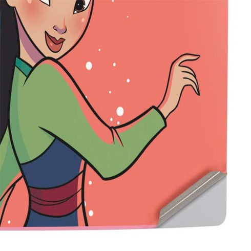 Disney Princess Mulan Art PS5 Pro Console Skin
