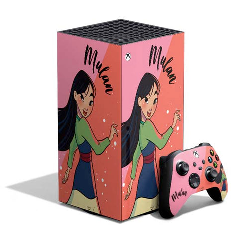 Disney Princess Mulan Art XBox Series X Digital Edition Bundle Skin