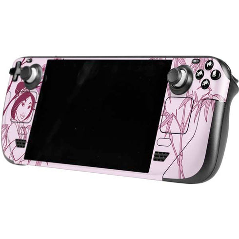 Disney Mulan Character Art Steam Deck Handheld Gaming Computer Skin