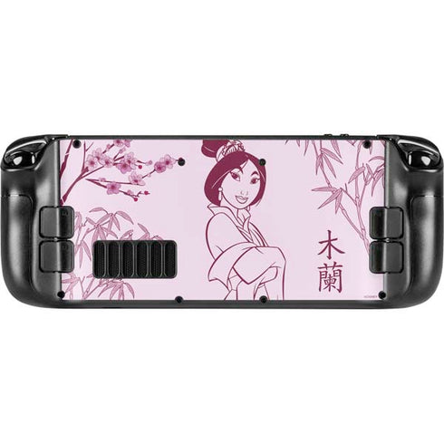 Disney Mulan Character Art Steam Deck Handheld Gaming Computer Skin