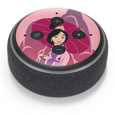 Disney Mulan with Umbrella Amazon Echo Dot Skin