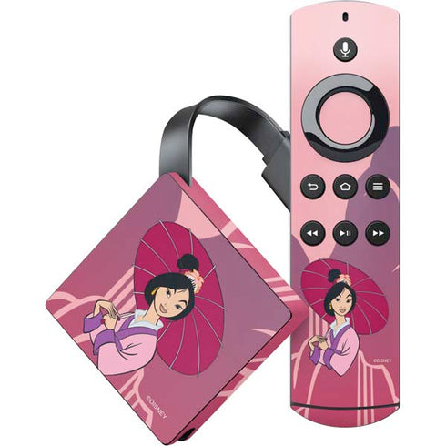 Disney Mulan with Umbrella Amazon Fire TV Skin