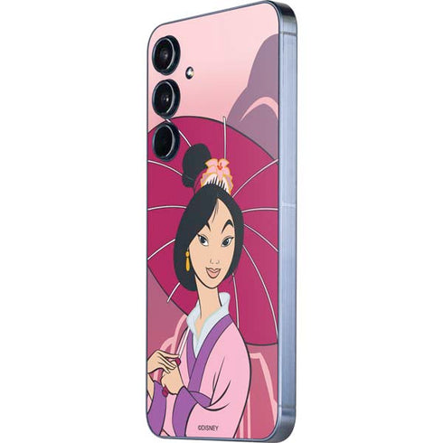 Disney Mulan with Umbrella Galaxy A35 5G Skin