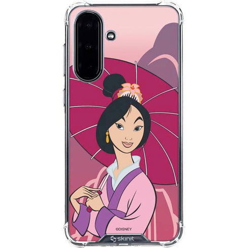 Disney Mulan with Umbrella Galaxy A36 5G Clear Case