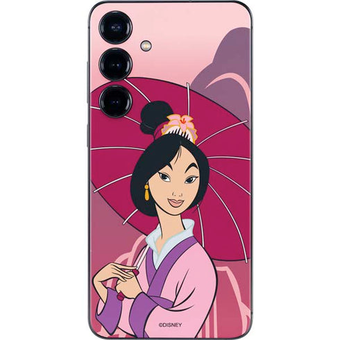 Disney Mulan with Umbrella Galaxy S25 Plus Skin