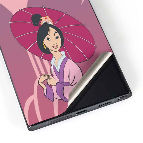Disney Mulan with Umbrella Galaxy S25 Ultra Skin