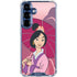 Disney Mulan with Umbrella Galaxy S25 Clear Case